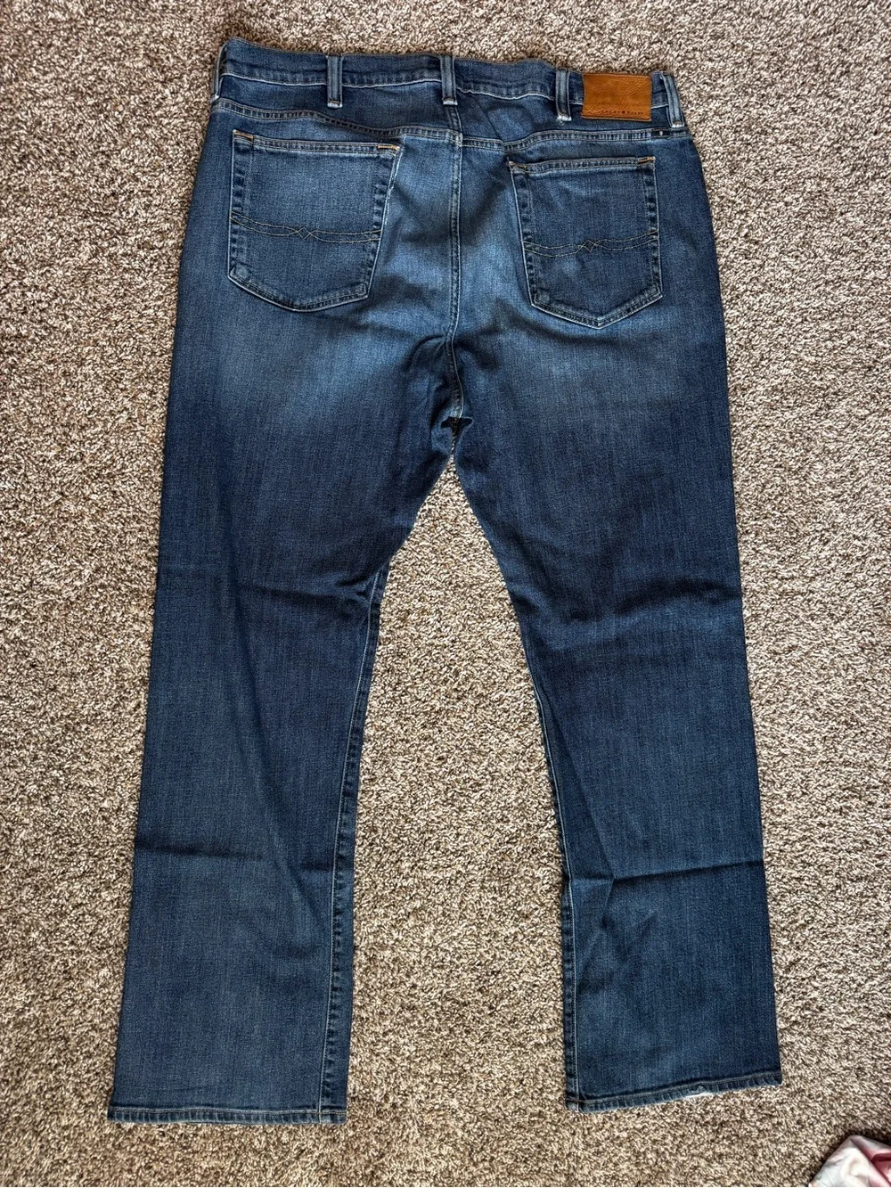 Men's Lucky Dark Blue Jeans